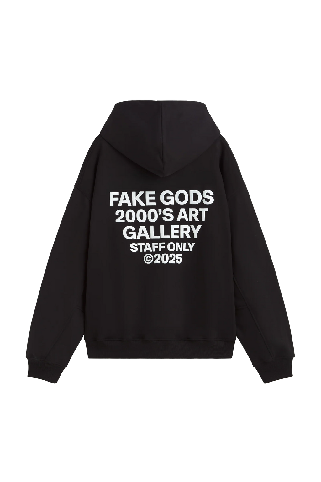 Fakegods Staff Hoodie Black
