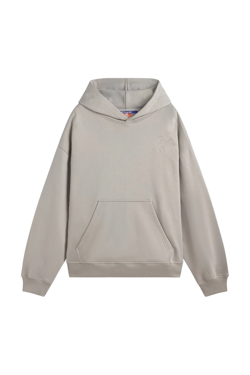 Fakegods Star Hoodie Mid Grey
