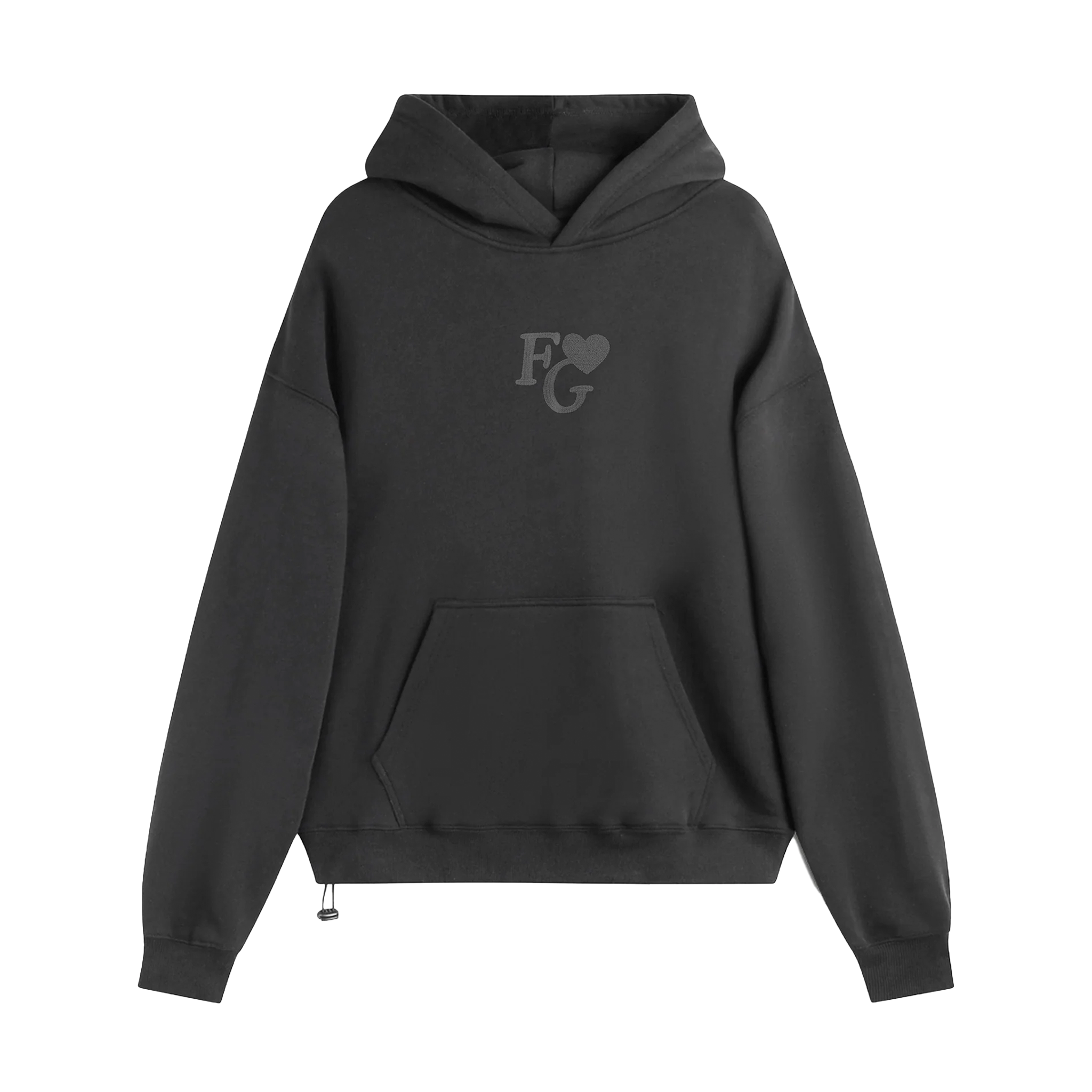 Fakegods Valentines Hoodie Dark Grey