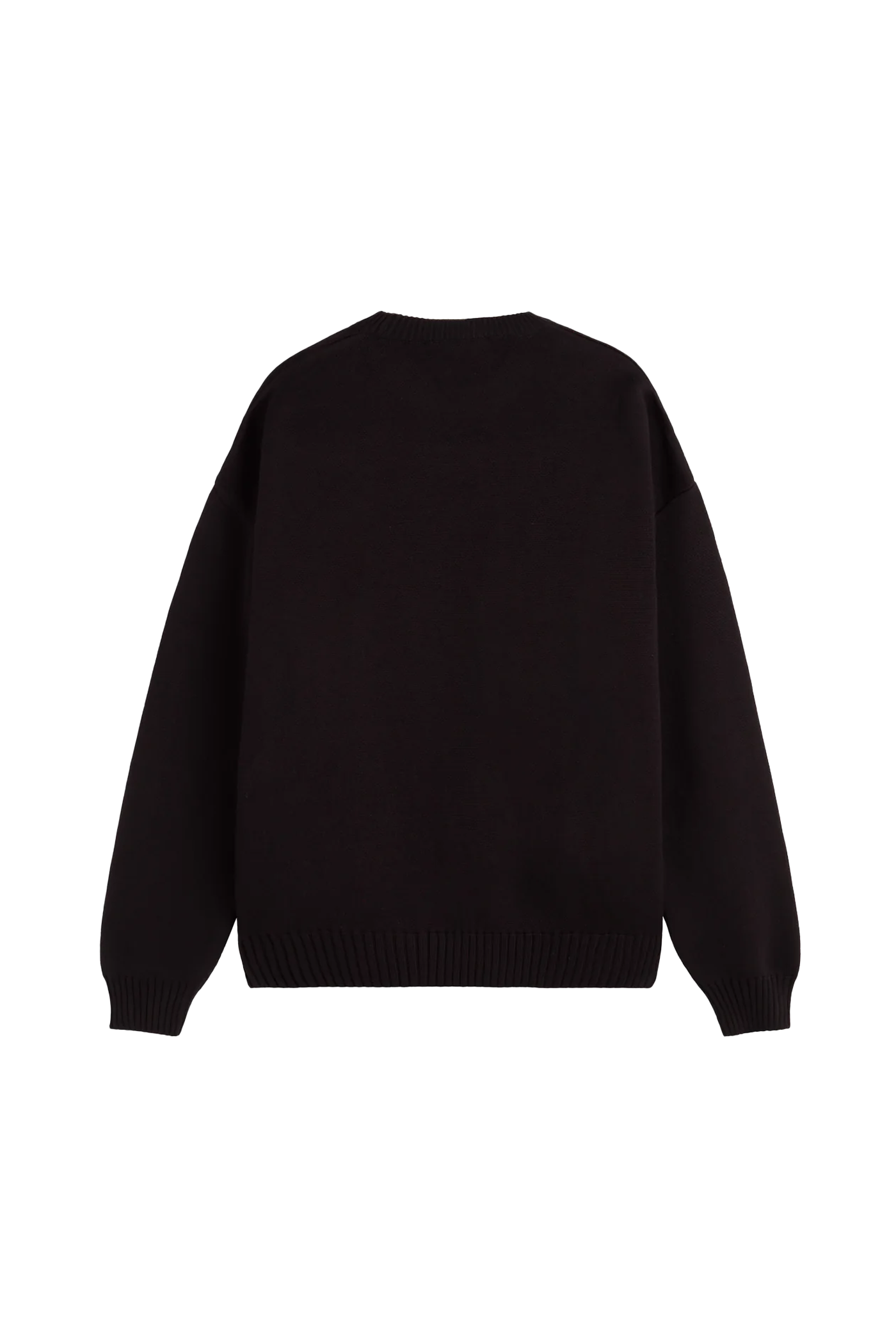 Fakegods Valentines Knitted Sweater Black Red