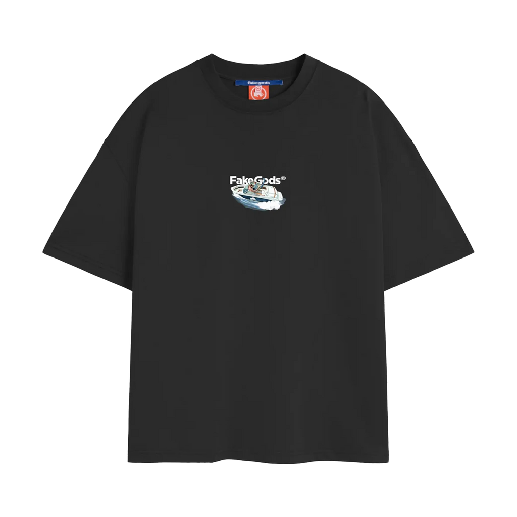 Fakegods Yacht Tee Dark Grey