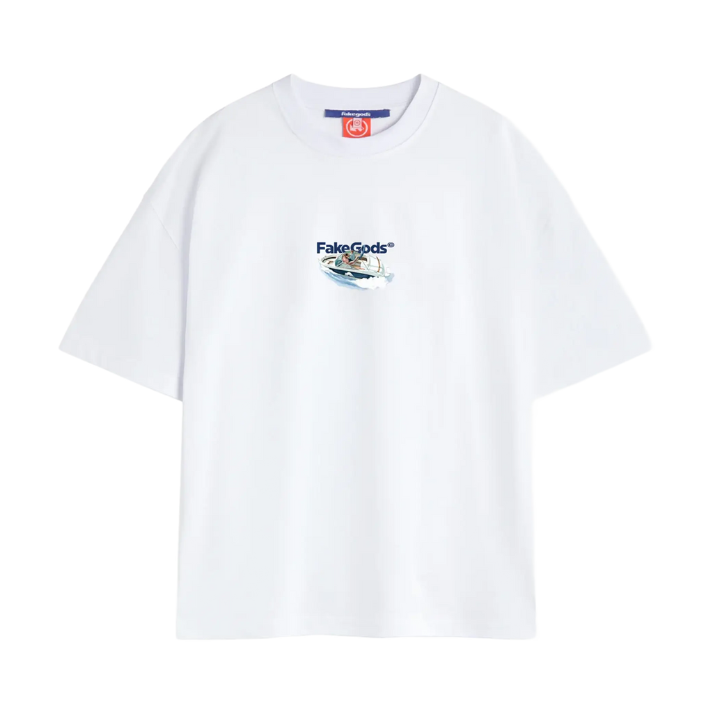 Fakegods Yacht Tee White