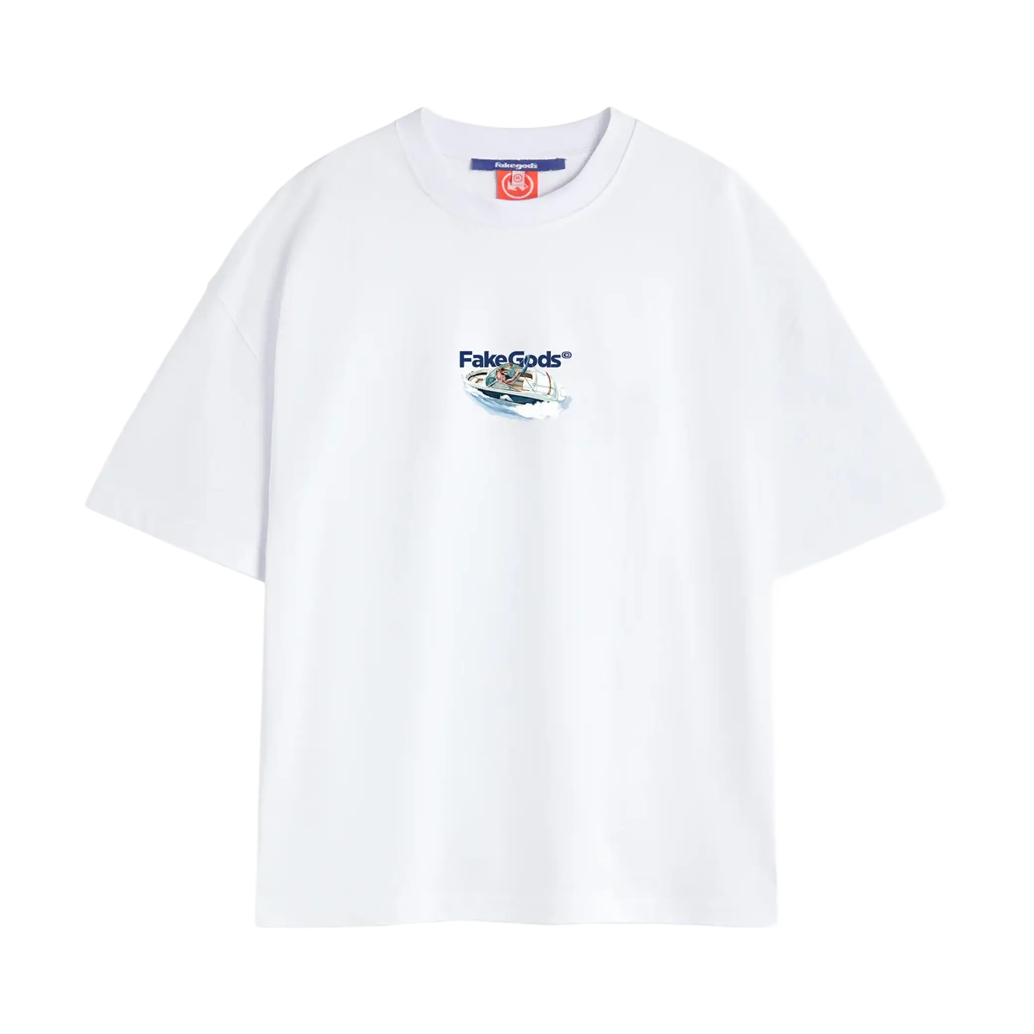 Fakegods Yacht Tee White