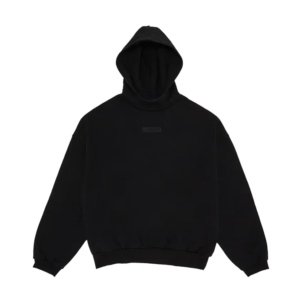 Fear Of God Essentials Hoodie Jet Black