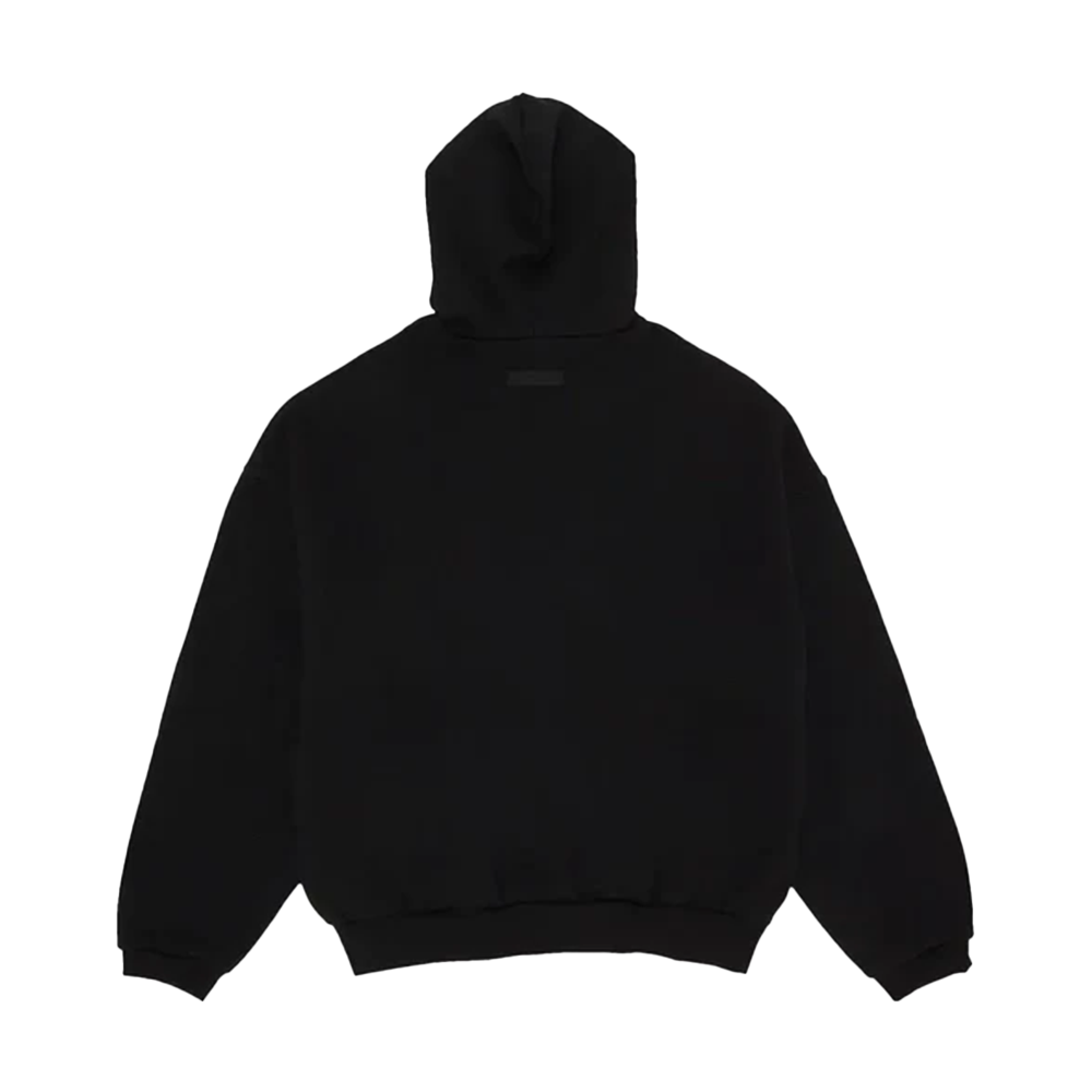 Fear Of God Essentials Hoodie Jet Black
