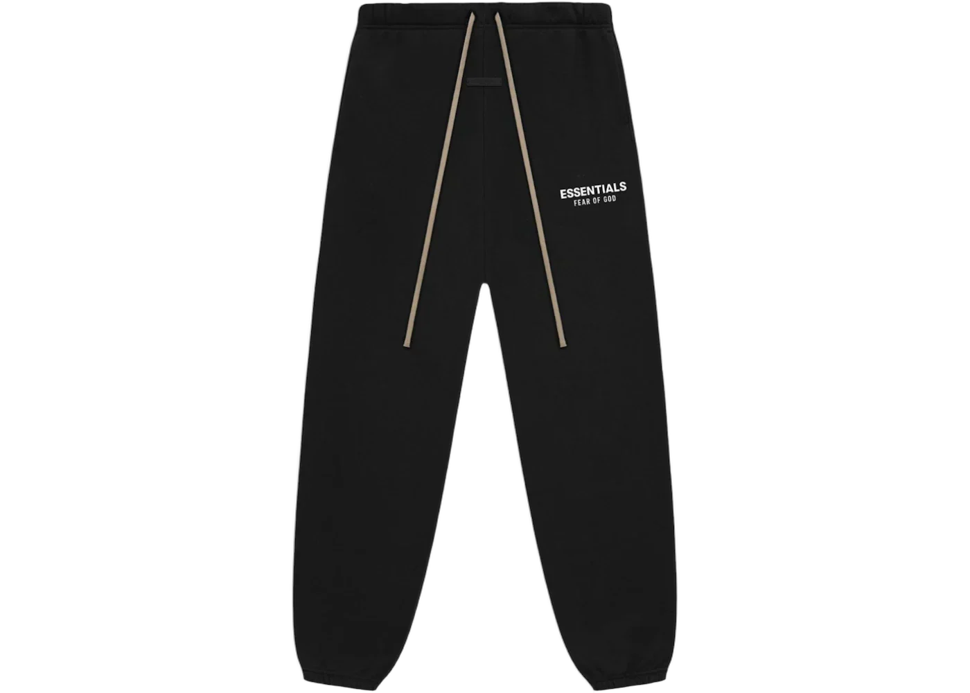 Fear Of God Essentials Sweatpants Fleece Black White