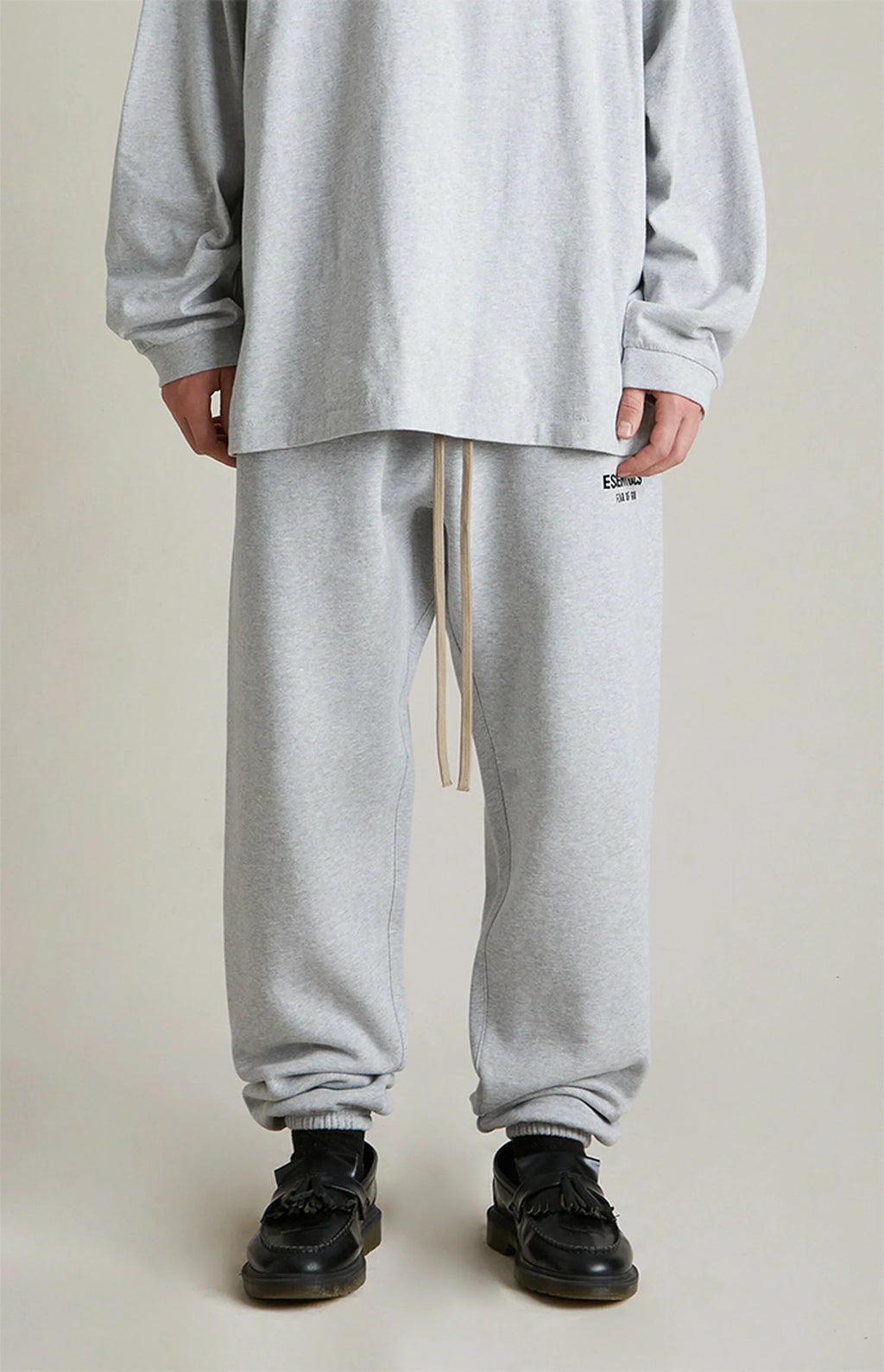 Fear Of God Essentials Sweatpants Fleece Light Heather Gray