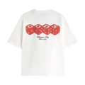 Gods Red Dice Tee Cream