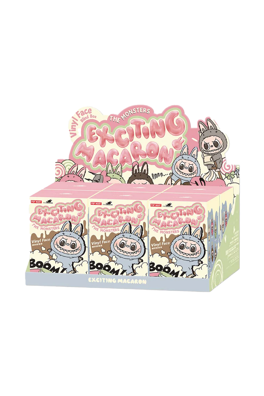 Pop Mart Labubu The Monsters Exciting Macarons