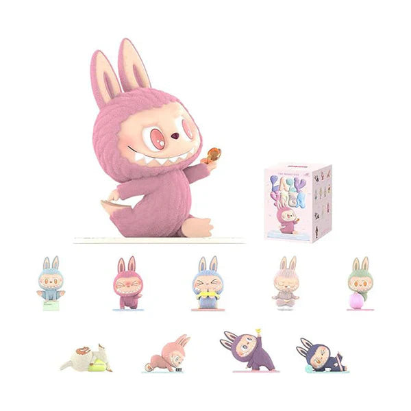 Pop Mart Labubu The Monsters Lazy Yoga Series