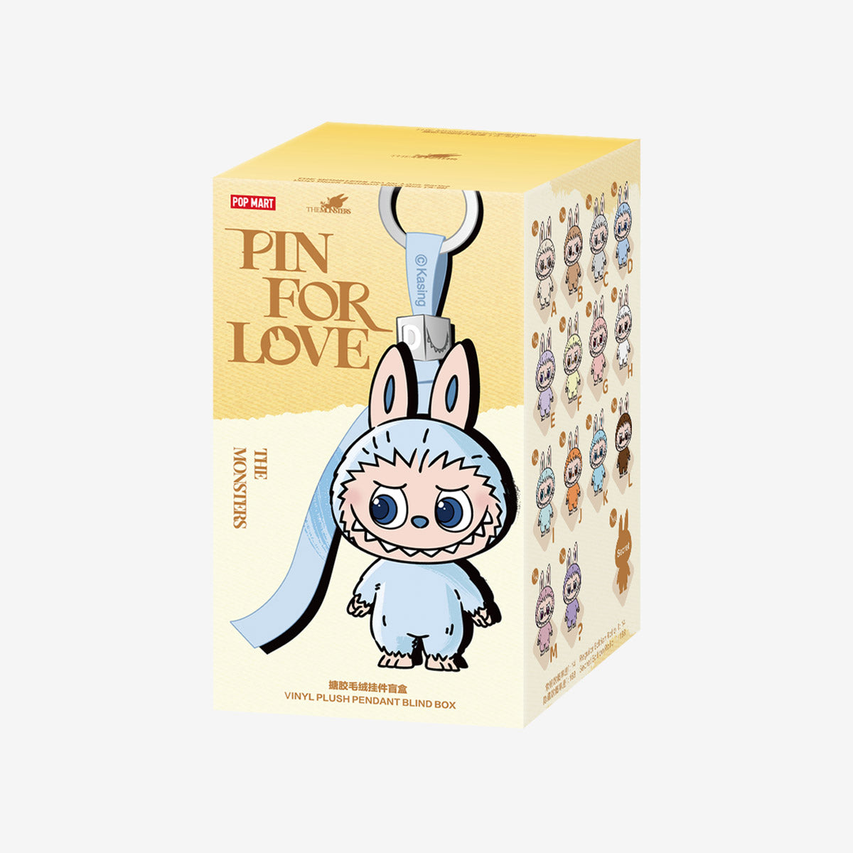Pop Mart Labubu The Monsters Pin for Love Series (A-M)
