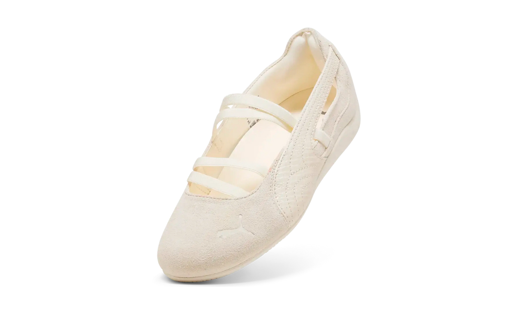 Puma Mujer Speedcat Ballet Python Alpine Snow-Warm White