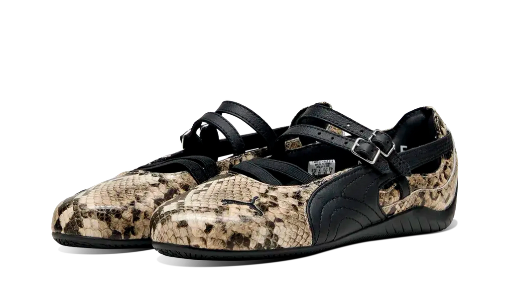 Puma Mujer Speedcat Ballet Snakeskin Black Vapor Grey