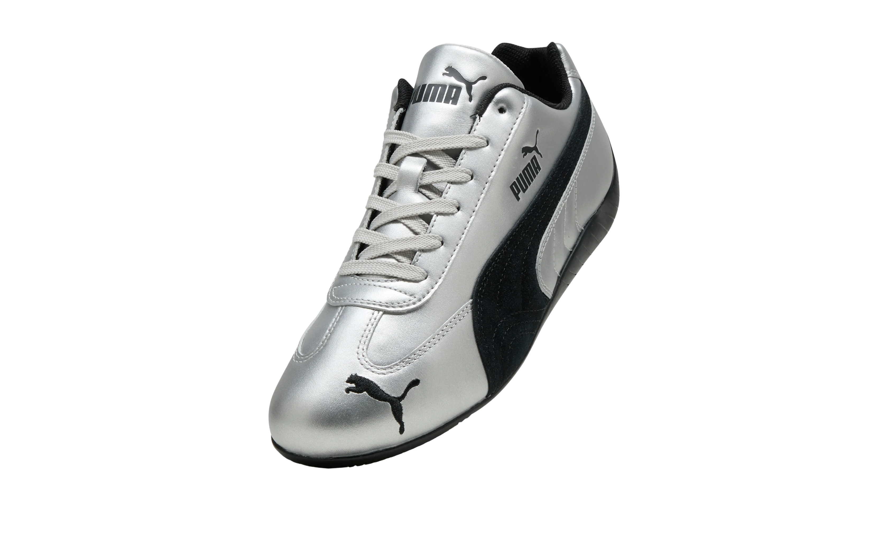 Puma Mujer Speedcat Metallic Silver Black