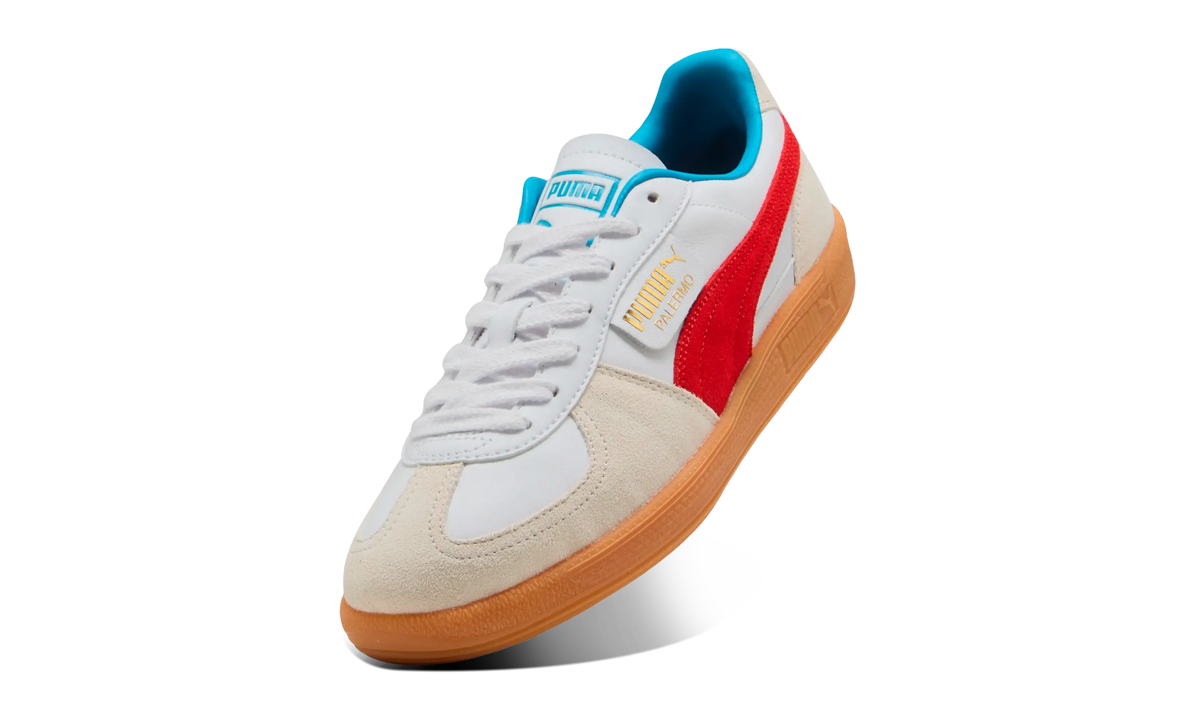 Puma Palermo Lth White For All Time Red