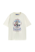 REGATTA RACE TEE CREAM