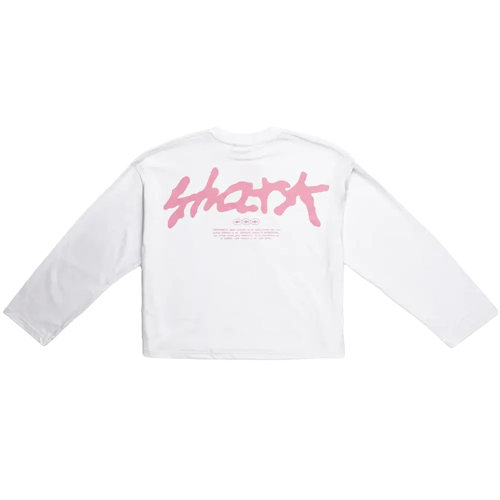 SHARK Too Hot For You White Top