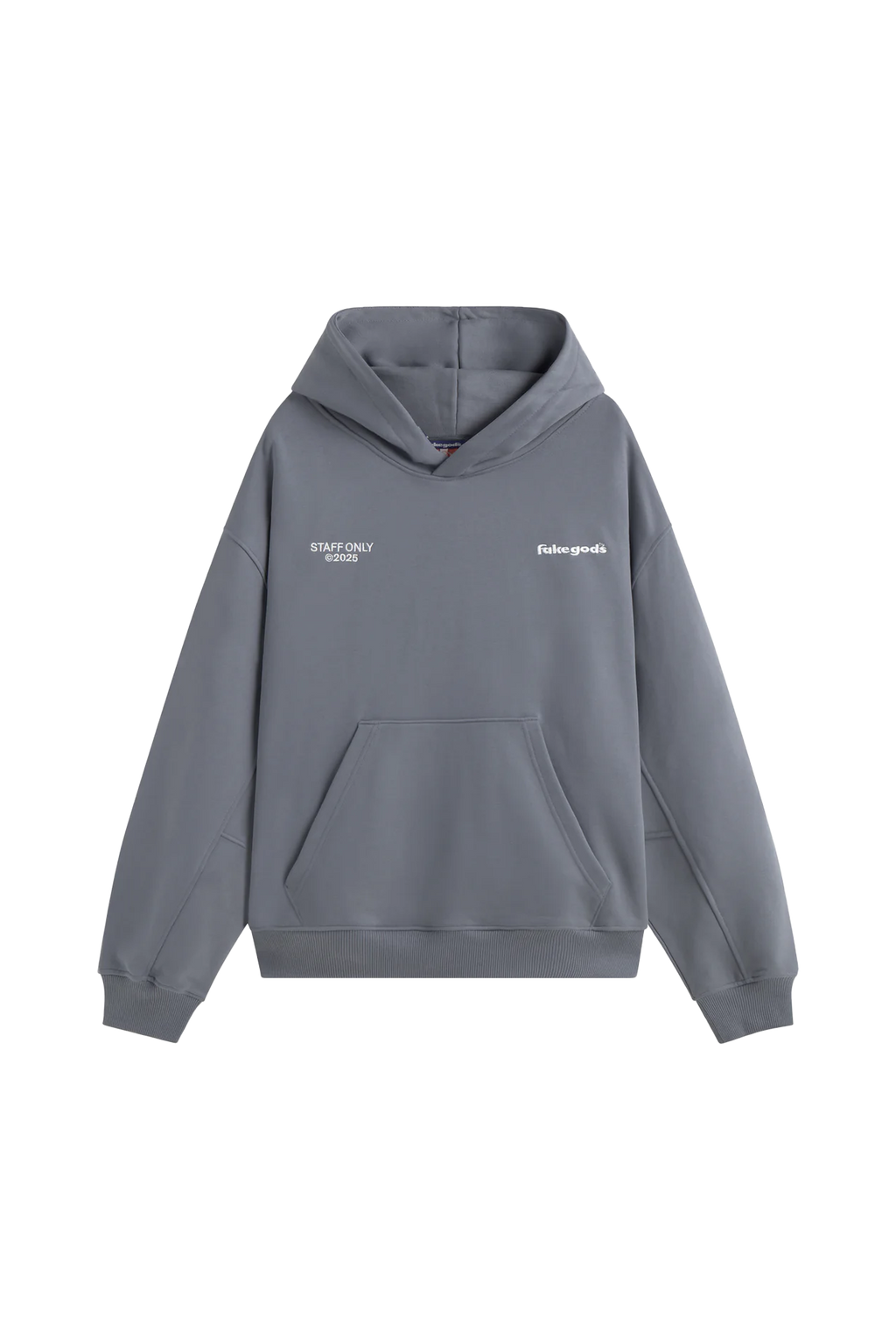 STAFF HOODIE BLUE GREY