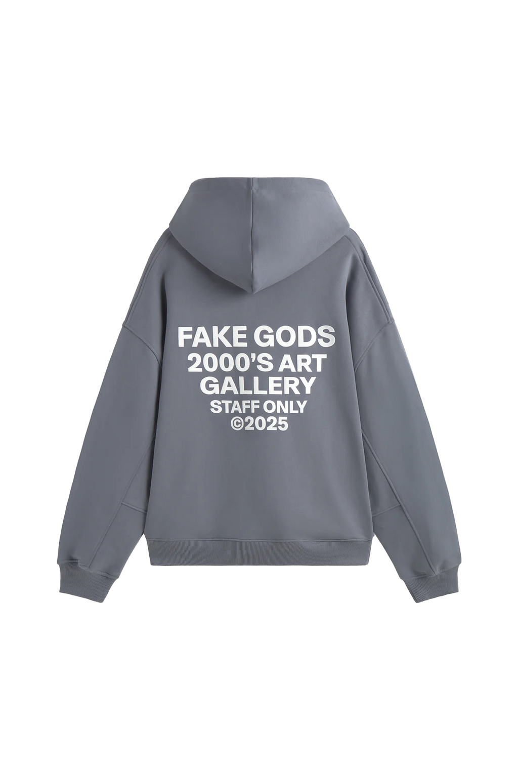 STAFF HOODIE BLUE GREY
