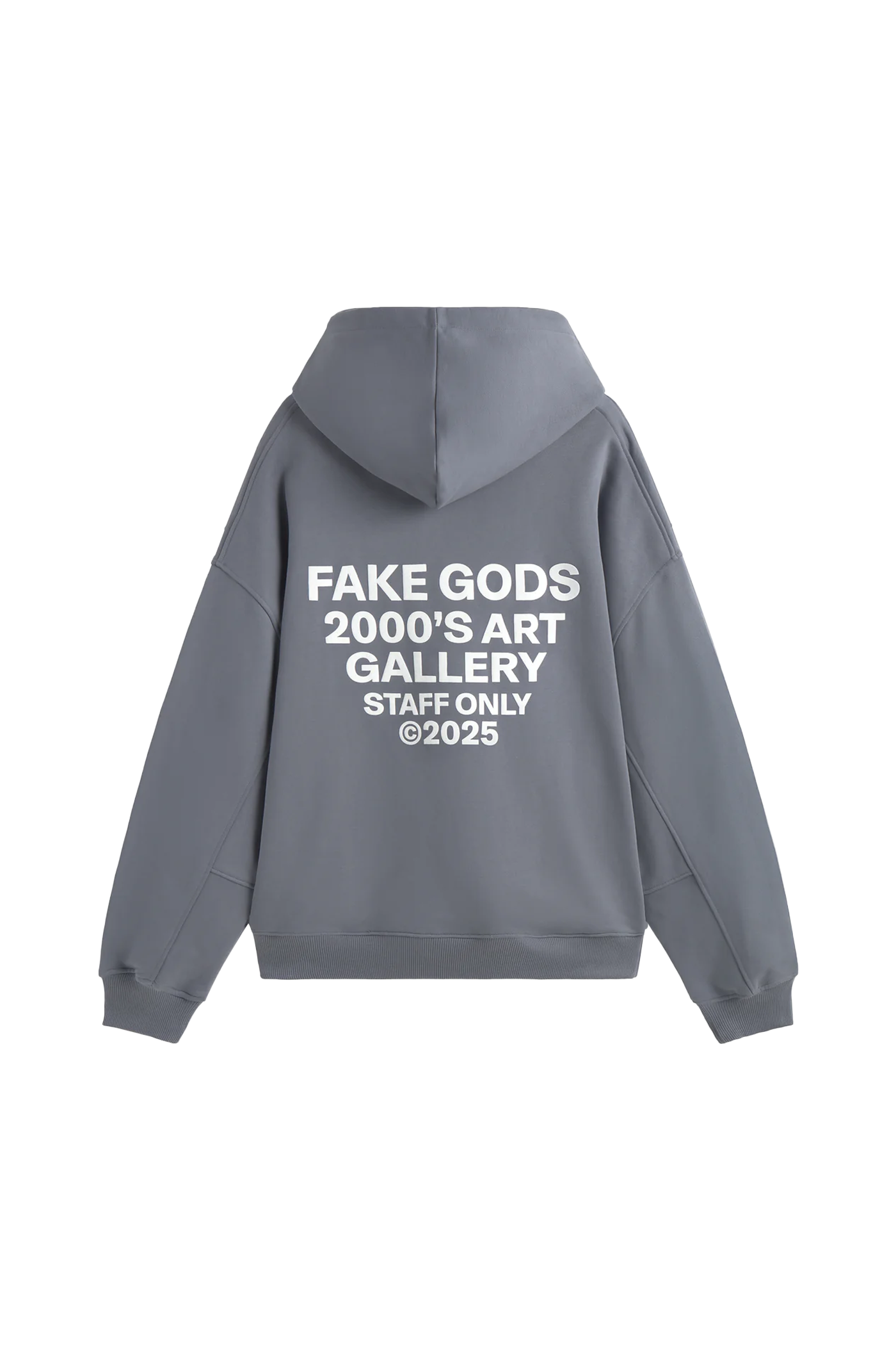 STAFF HOODIE BLUE GREY