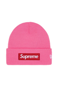 Supreme New Era Box Logo Beanie Pink (FW25)