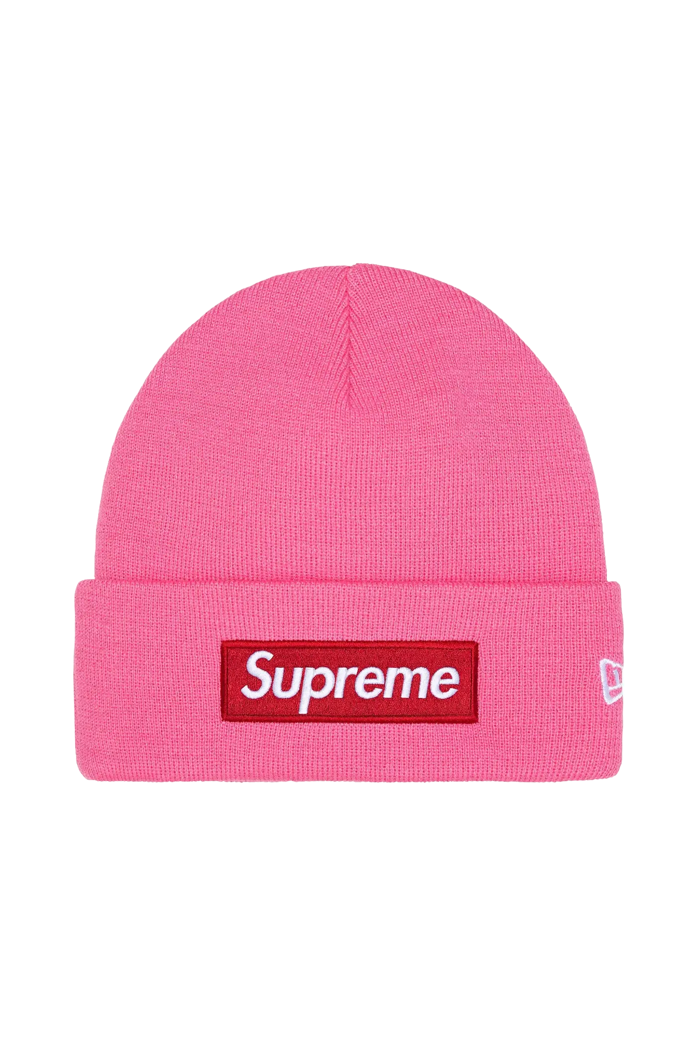 Supreme New Era Box Logo Beanie Pink (FW25)