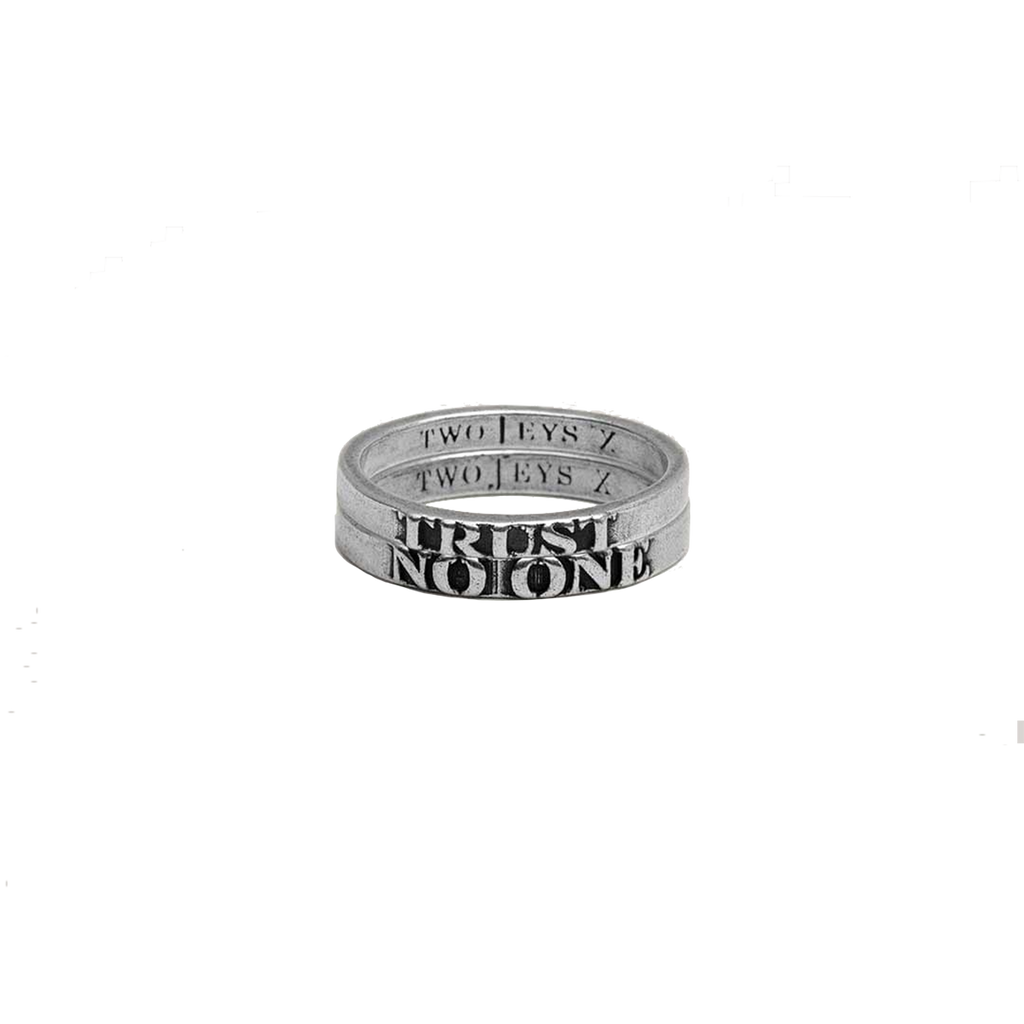 Twojeys Trust No One Ring Set