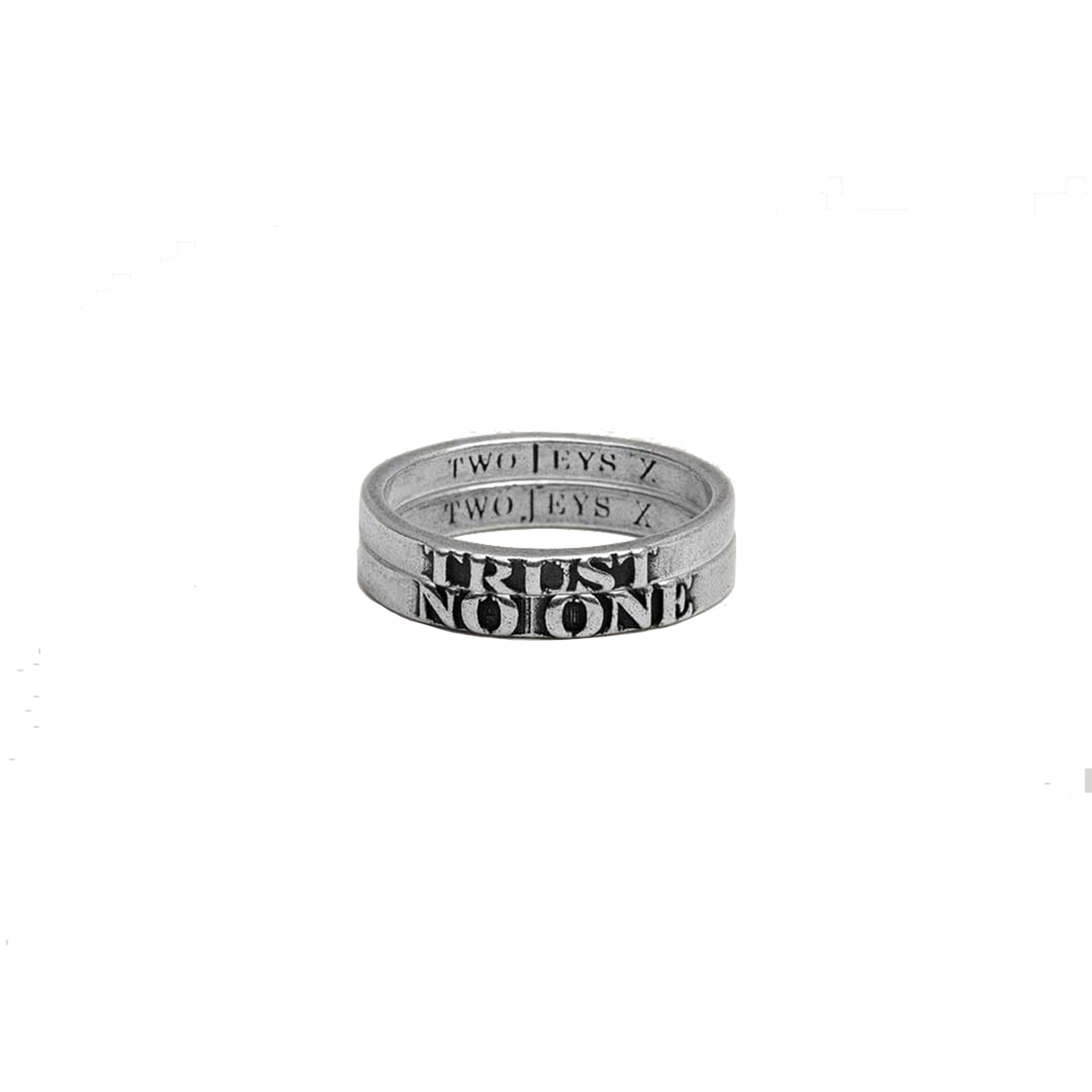 Twojeys Trust No One Ring Set