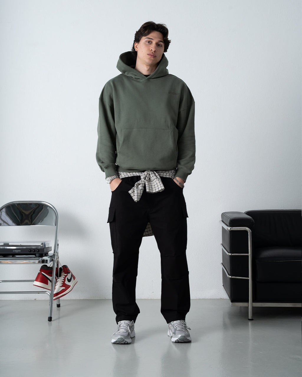 Utility Black Ripstop Pants