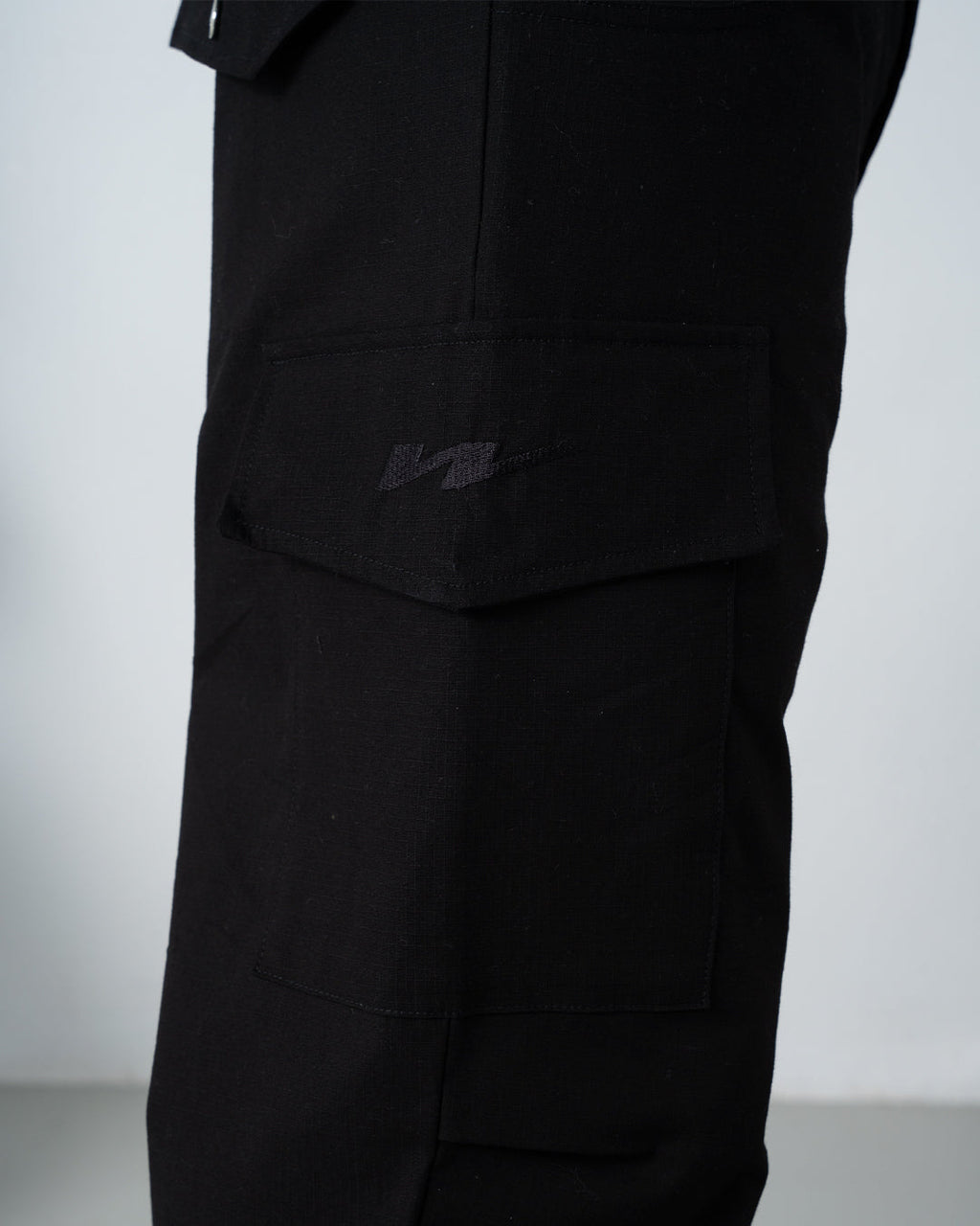 Utility Black Ripstop Pants