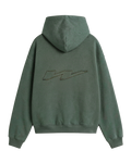 W Patch Hoodie Olive Green