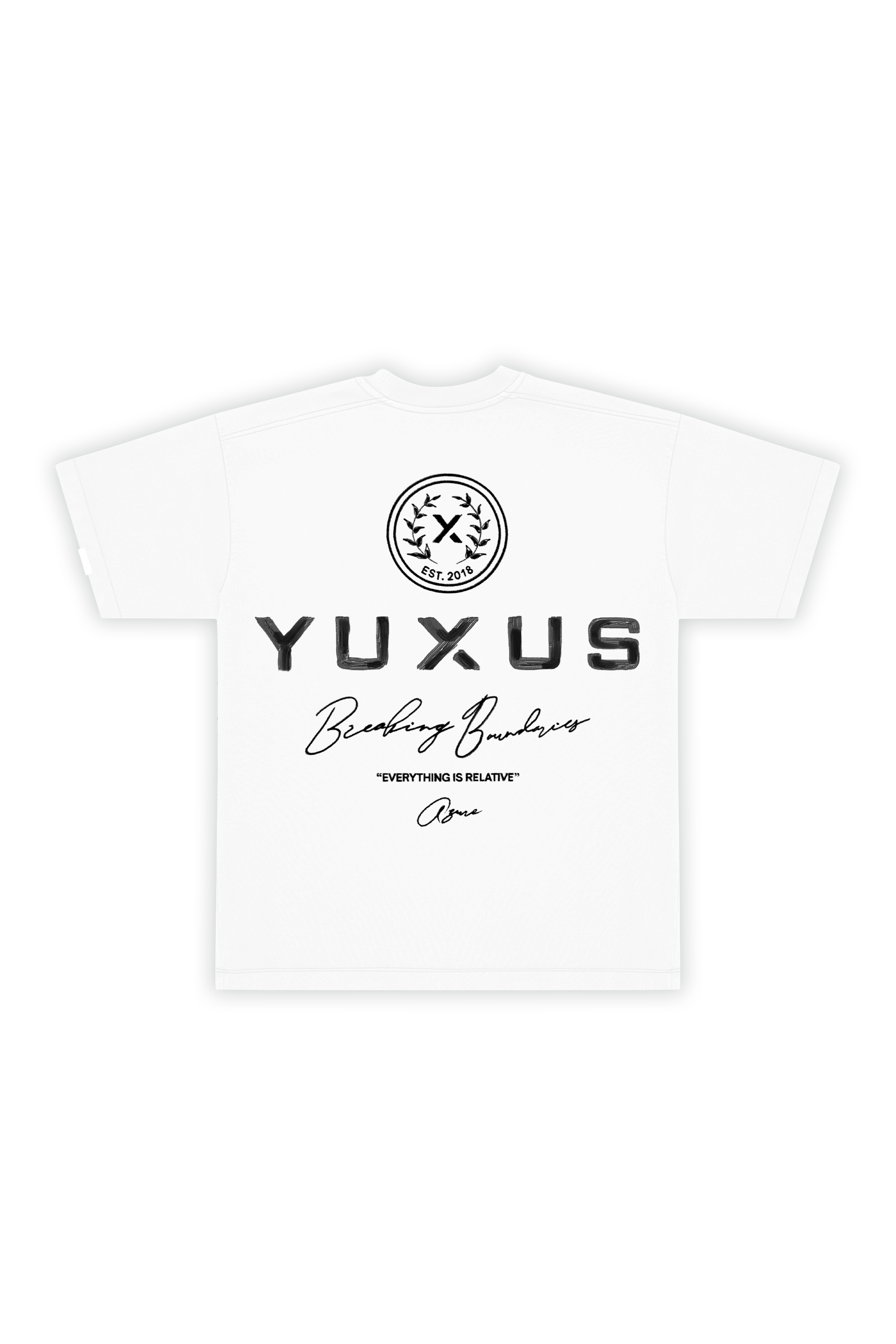 YUXUS HAMMER AZURE TEE
