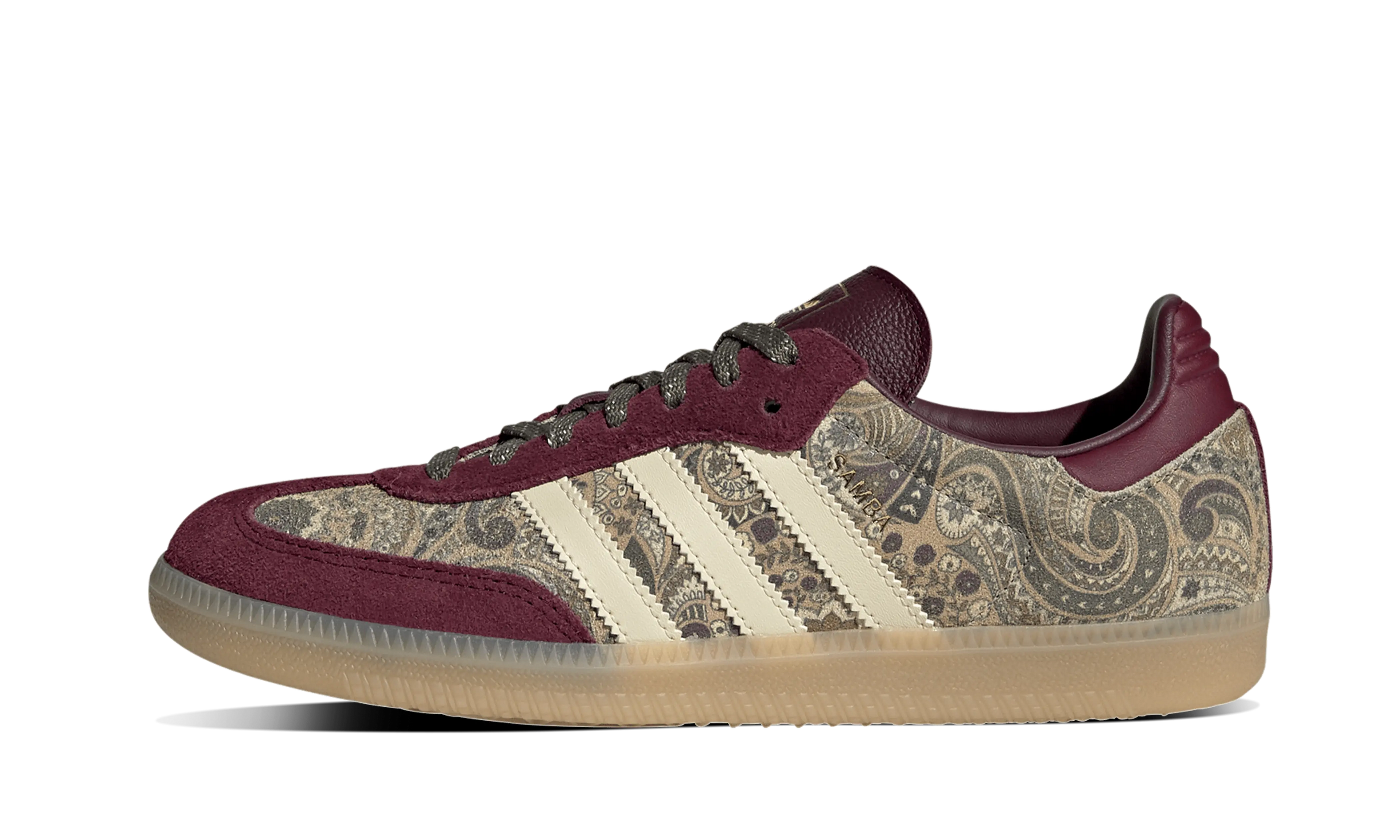 Adidas Samba OG Liberty London Maroon Warm Vanilla