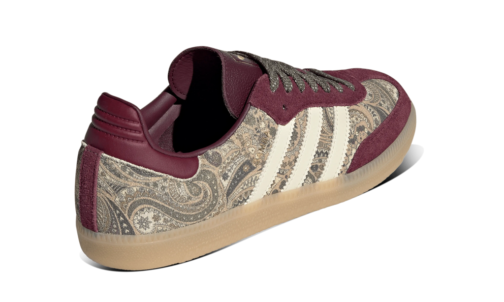 Adidas Samba OG Liberty London Maroon Warm Vanilla