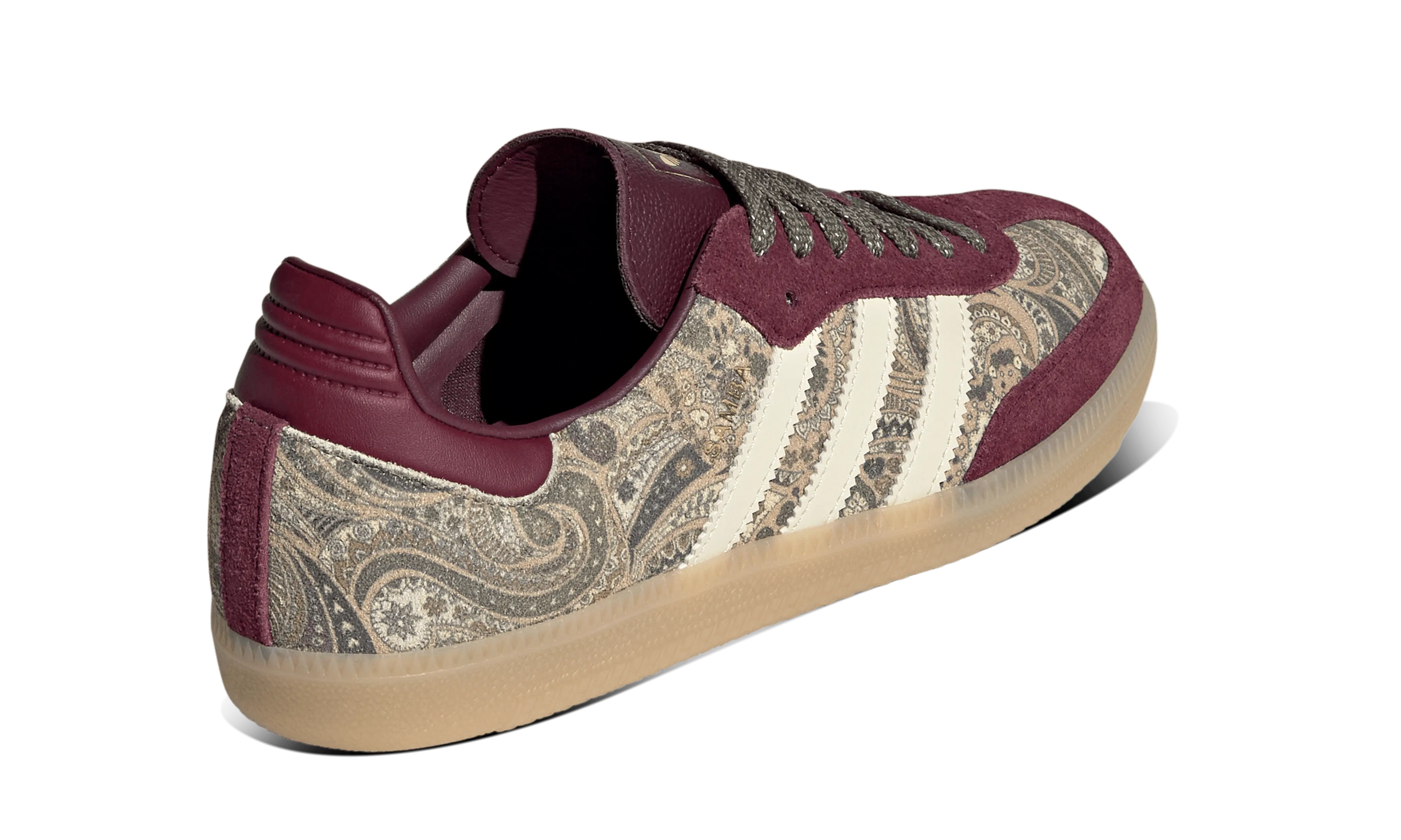 Adidas Samba OG Liberty London Maroon Warm Vanilla