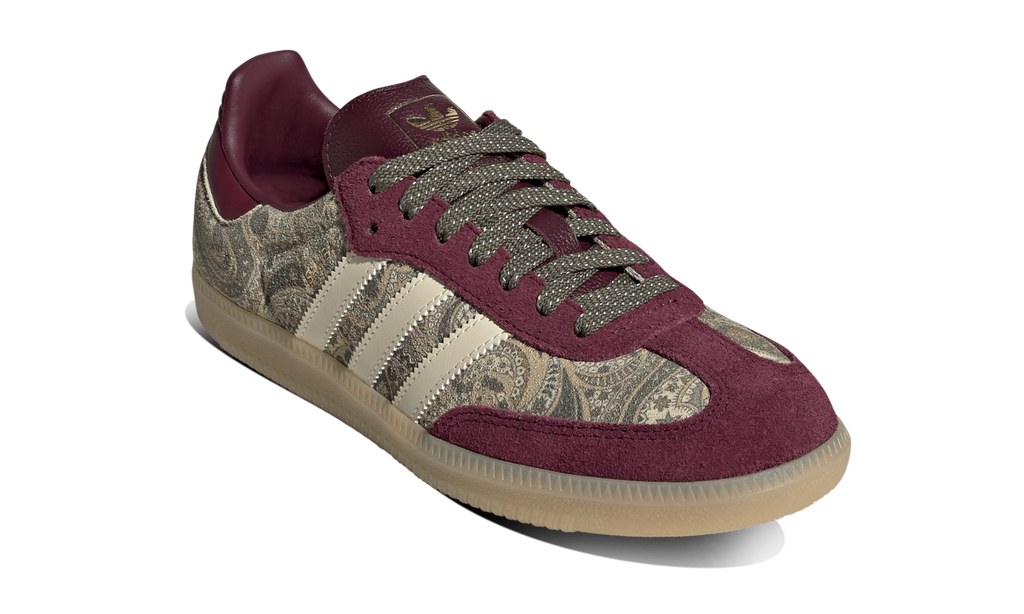 Adidas Samba OG Liberty London Maroon Warm Vanilla